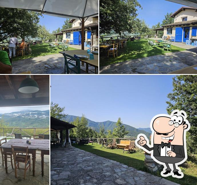 Gli interni di Trattoria La Pozza