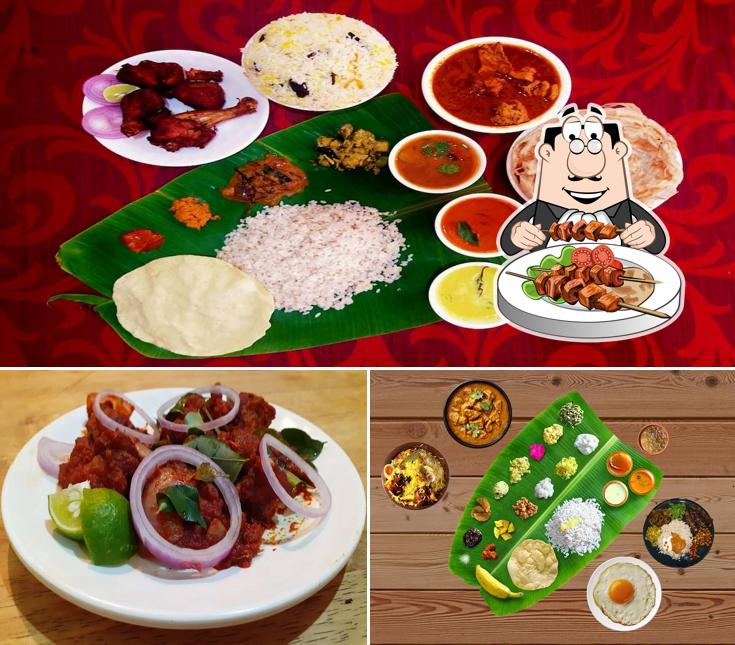 Food at Amma Restaurant