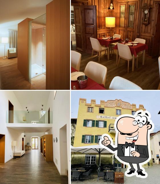 Siediti a un tavolo di Albergo Albero Verde