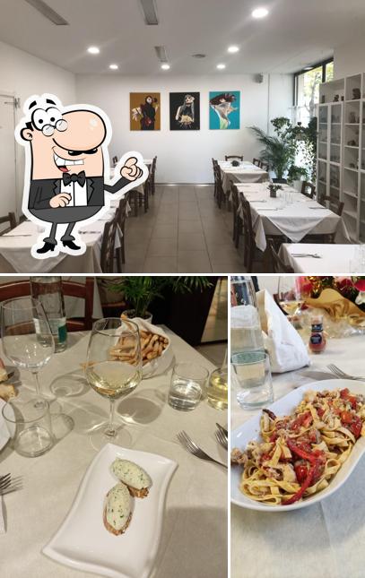 Gli interni di Il Gufo Nero