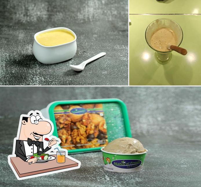 Among various things one can find food and beverage at Natural Fresh Icecream