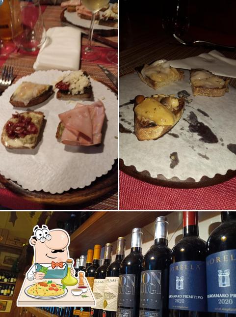 La foto di cibo e bevanda da Wine Bar Feleppa