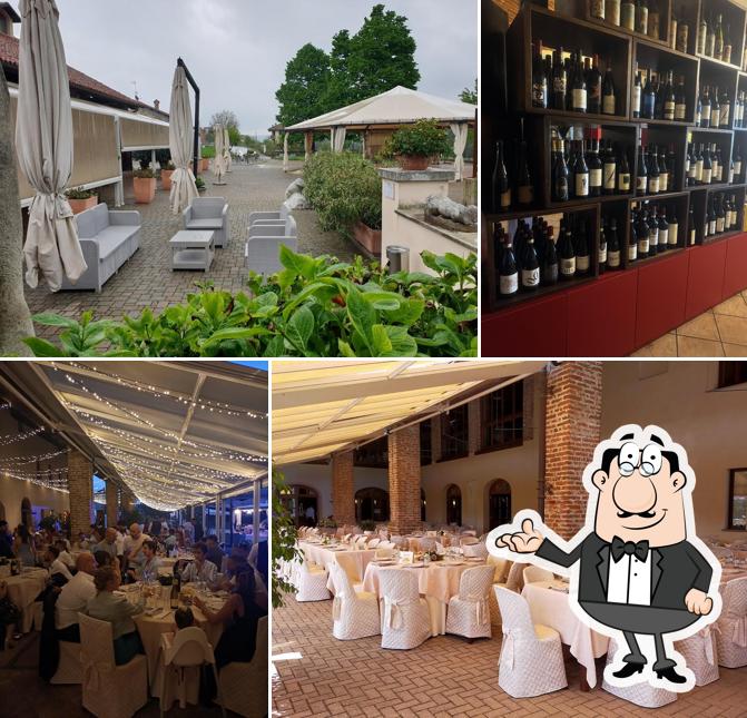 Gli interni di RISTORANTE La Borsarella