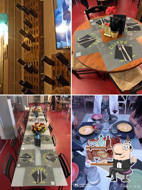 Siediti a un tavolo di Clivus Burger & Wine Store