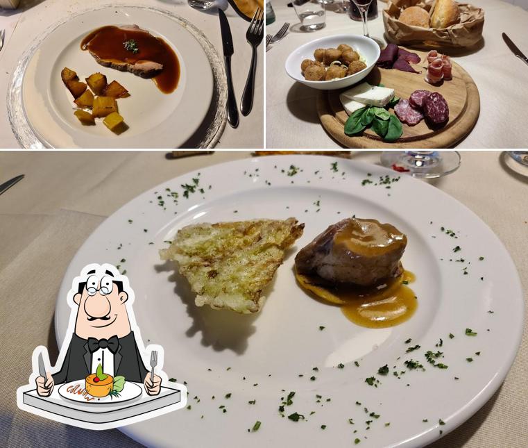 Cibo al Ristorante Hotel La Rosa