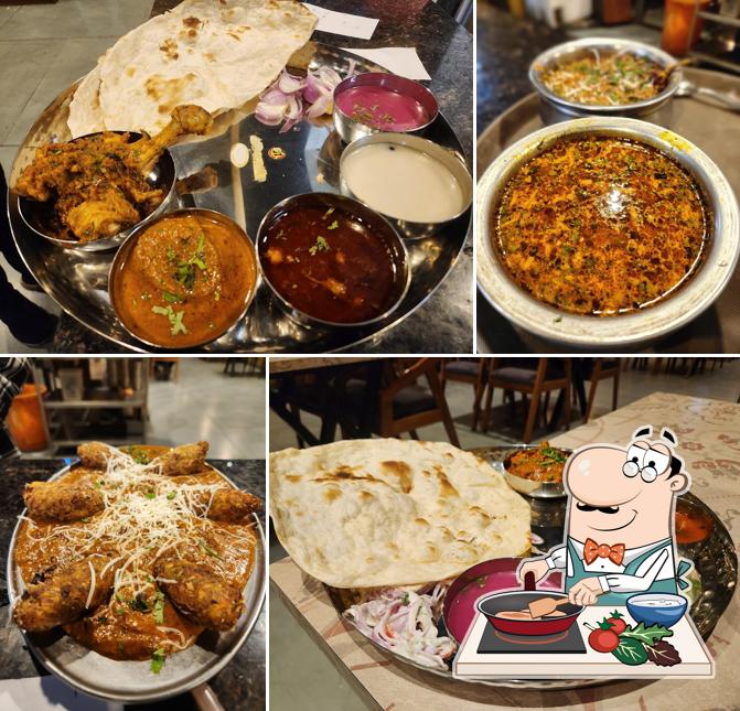Chicken curry at New Hotel Brahma Veg-NonVeg