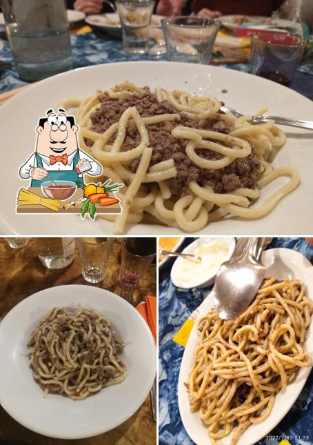 Spaghetti alla bolognese al Vecchia Trattoria Buffagnotti
