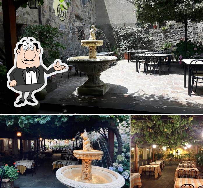 Gli interni di Trattoria Da Picchietto