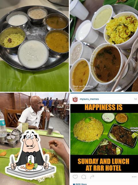 Meals at Hotel RRR Mysore