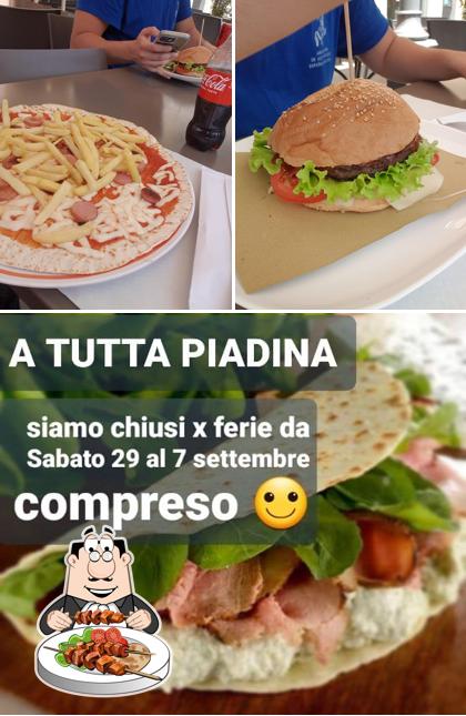 Cibo al Piadineria a Tutta Piadina