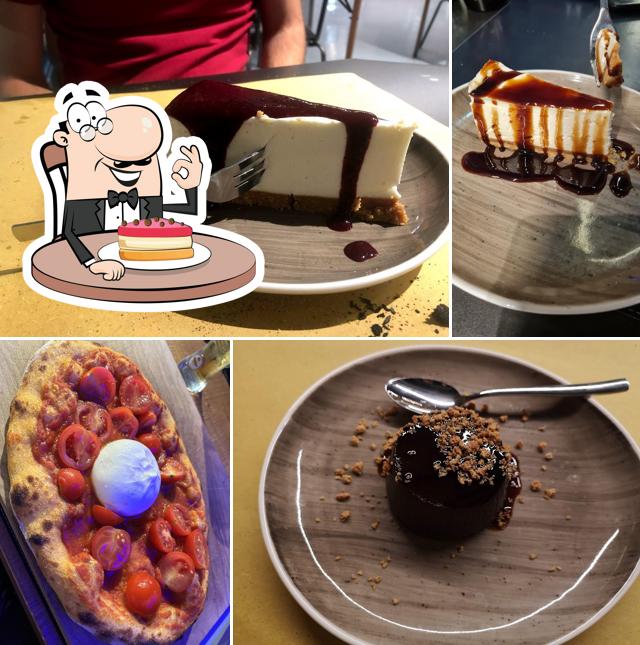 Cheesecake al Pizzeria Ristorante Officina Allamano