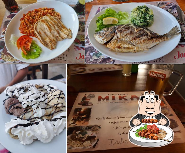 Platti al Restaurant "MIKA"