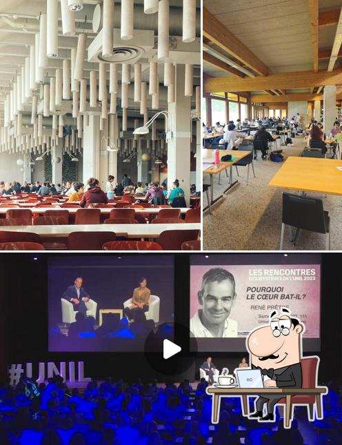 Gli interni di UNIL - Unithèque