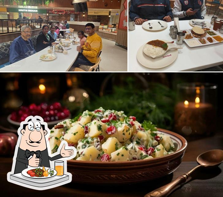 The photo of food and interior at ANNAKOOT RESTAURANT VRINDAVAN