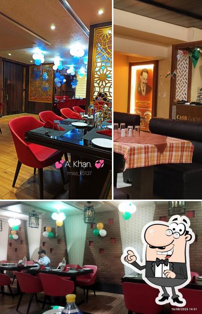 The interior of Moti Mahal Delux Tandoori Trail
