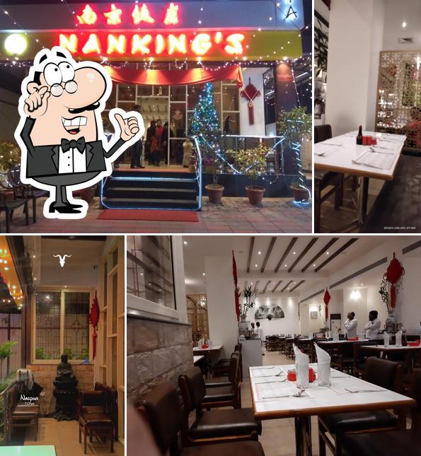 Take a seat at one of the tables at Nanking's