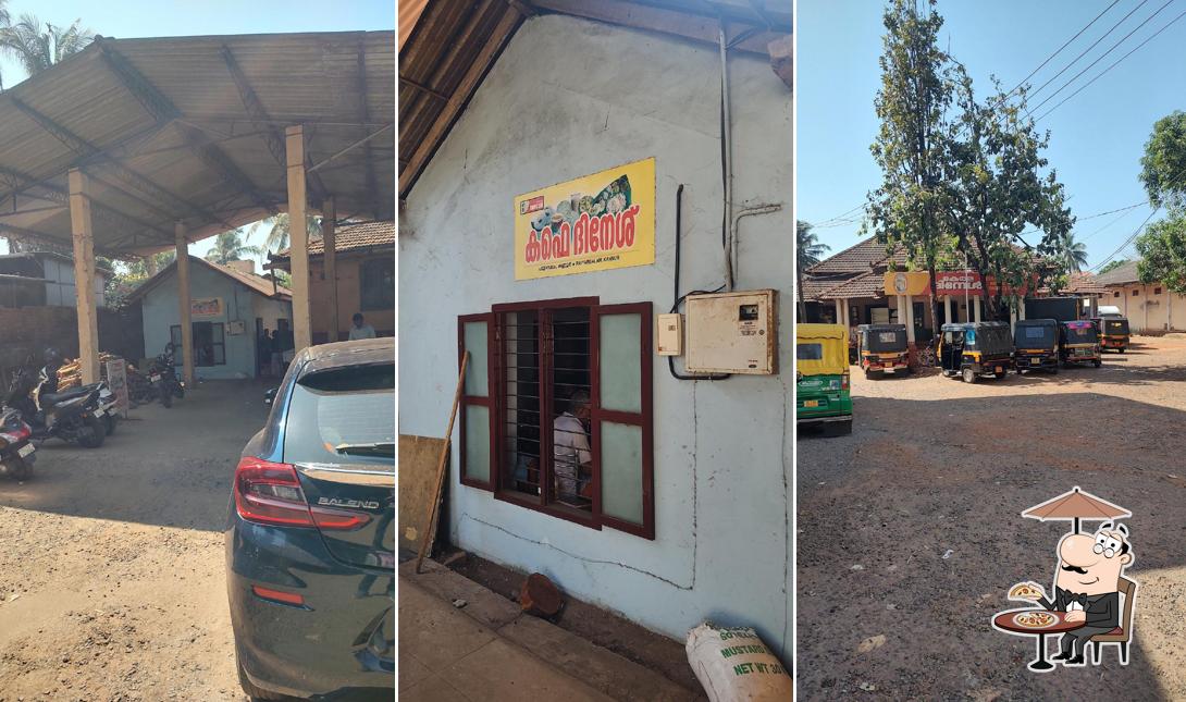 The exterior of Cafe Dinesh Hotel