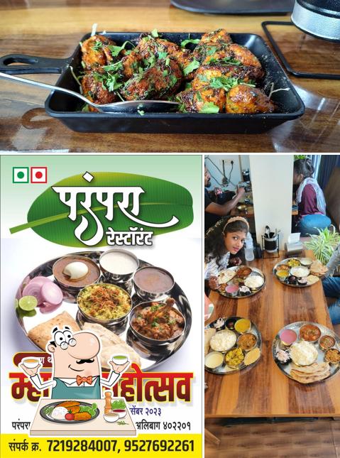 Food at Parampara Restuarant