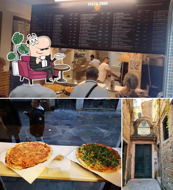 Gli interni di Pizza 2000