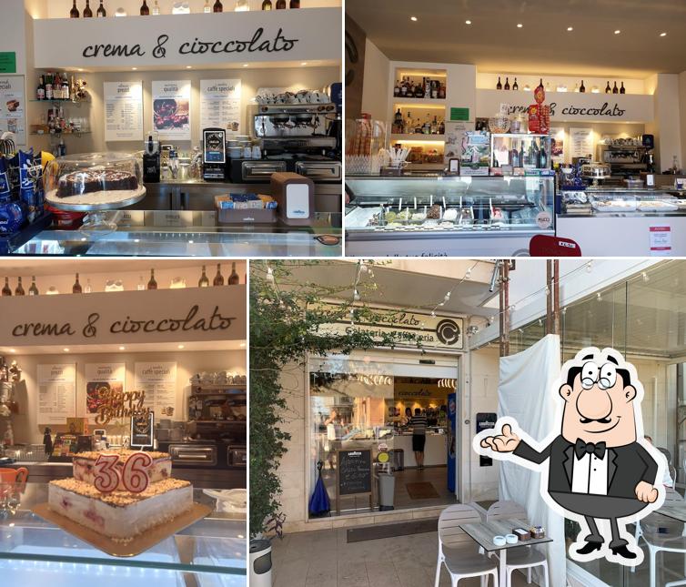 Siediti a un tavolo di Crema & Cioccolato Gelateria e caffetteria