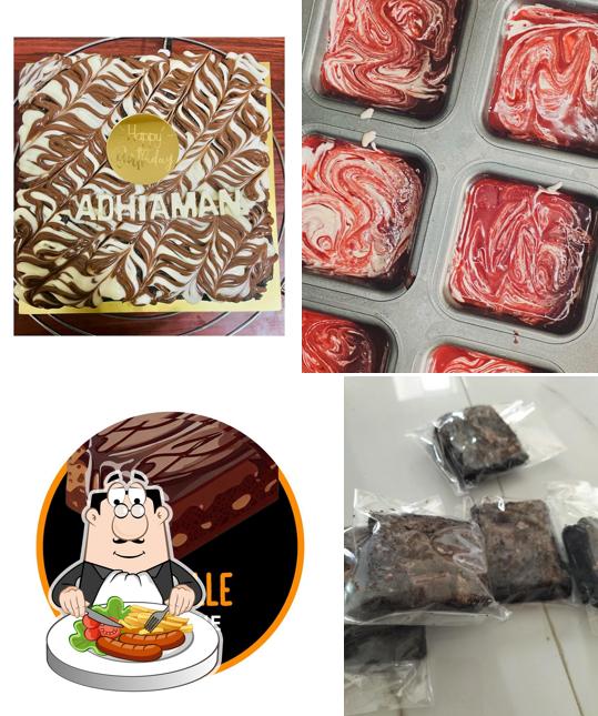 Food at Borcelle Brownie