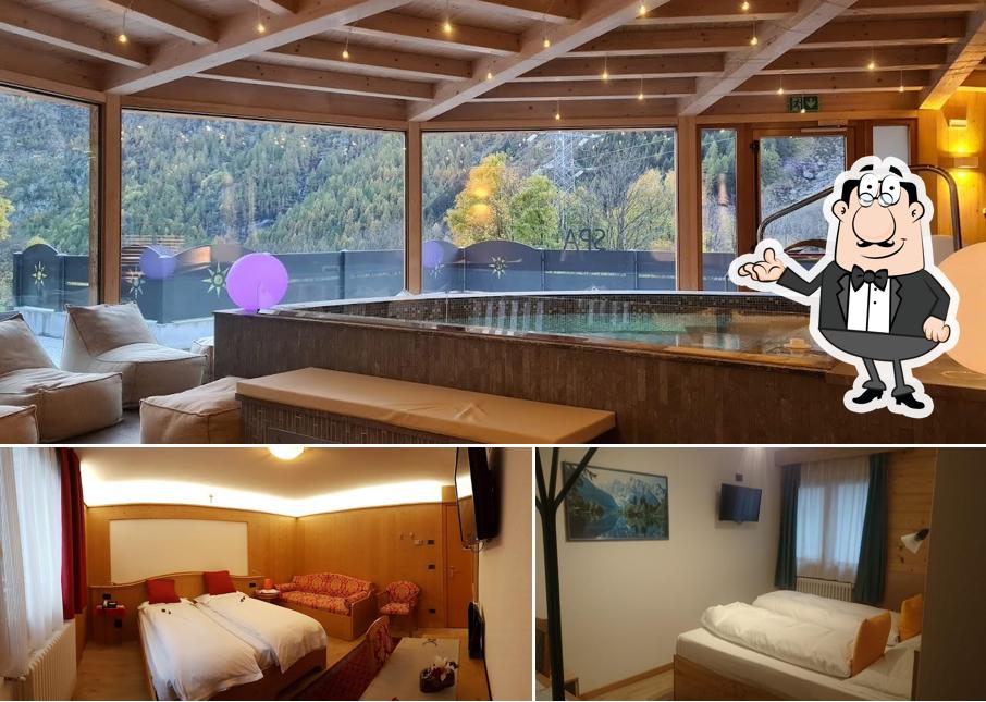 Gli interni di Alps Oriental Wellness Hotel