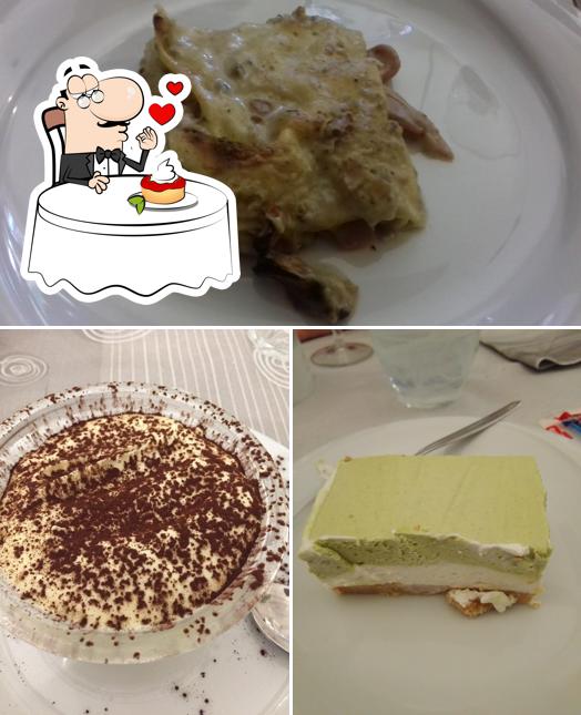 Il Mortaio serve un'ampia varietà di dolci