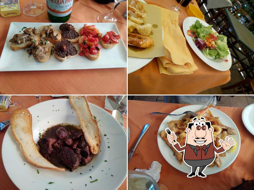 Platti al LOCANDA ROMA sleep & food