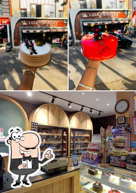 Check out the photo displaying exterior and food at Lucky baker’s