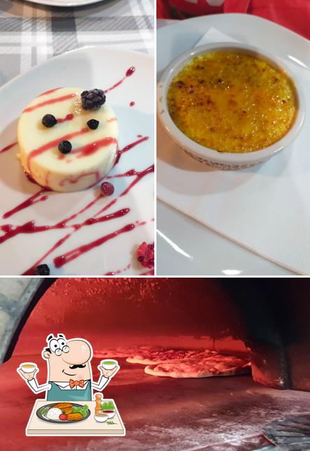 La foto di cibo e esterno da Pizzeria Da Marino con Forno a Legna