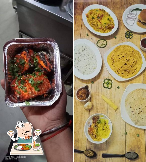Food at Rajasthani Taj