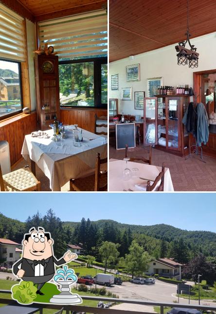 Ristorante Baita del Cacciatore si caratterizza per la esterno e interni