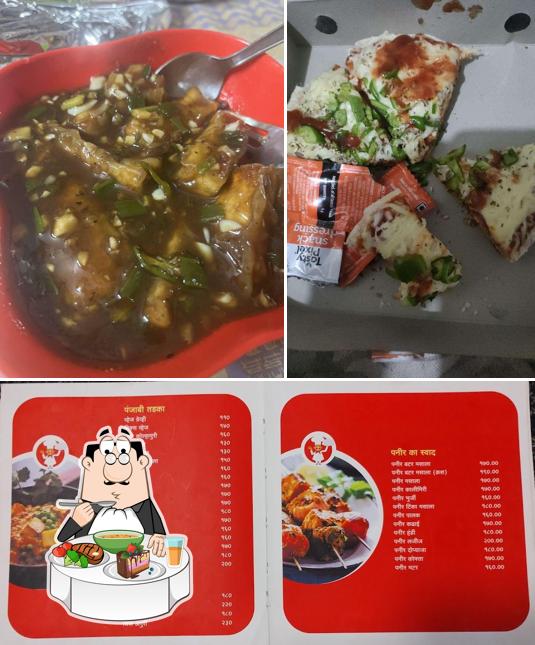 Hot and sour soup at Sheetal Aswad Restaurant