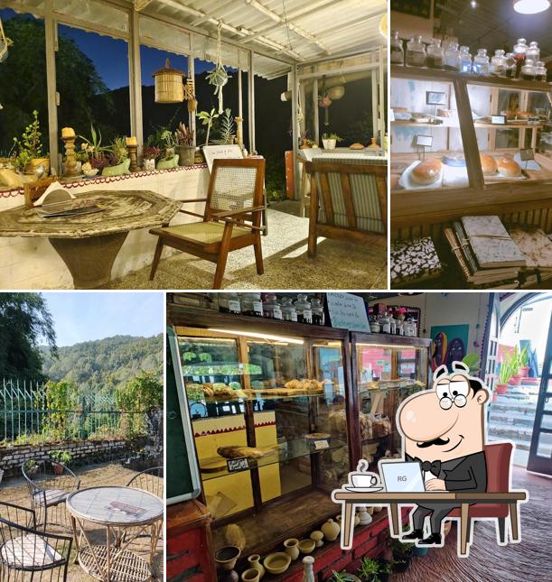 Take a seat at one of the tables at The Ziba House - Artisan Bakery & Cafe Take a seat at one of the tables at The Ziba House - Artisan Bakery & Cafe