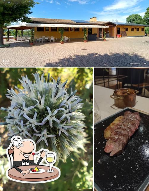 Tra le varie cose da Salice Terme Golf & Country si possono trovare la cibo e interni