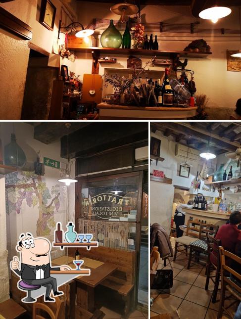 Dai un'occhiata agli interni di Osteria de Dadà