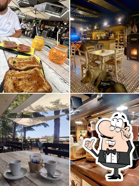 Gli interni di Honey Saloon