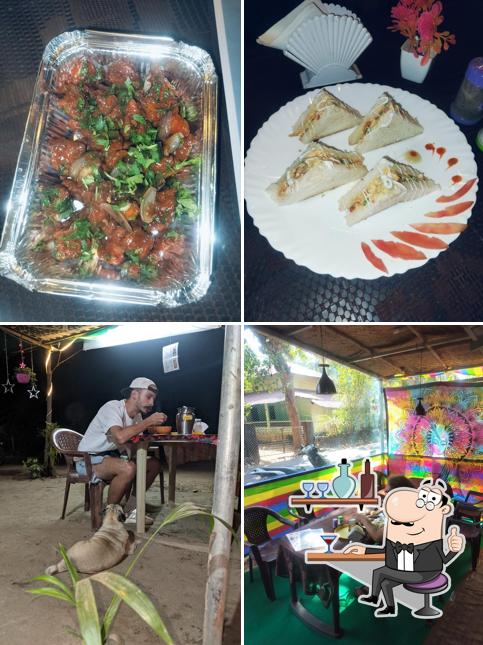 The image of Querim Cafe & Restaurant’s interior and food