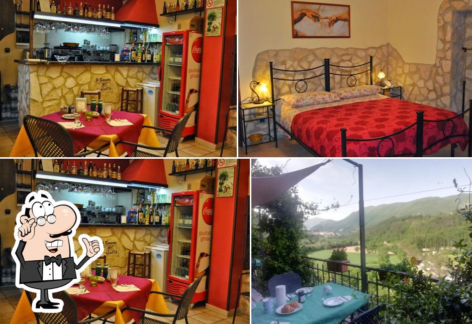 Gli interni di B&B La Terrazza del Castello