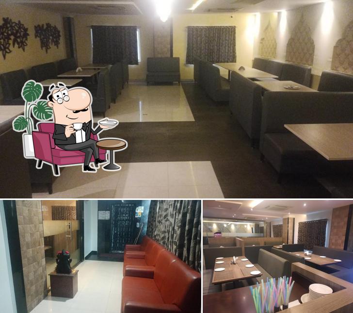 The interior of Golkondaa Biryani House