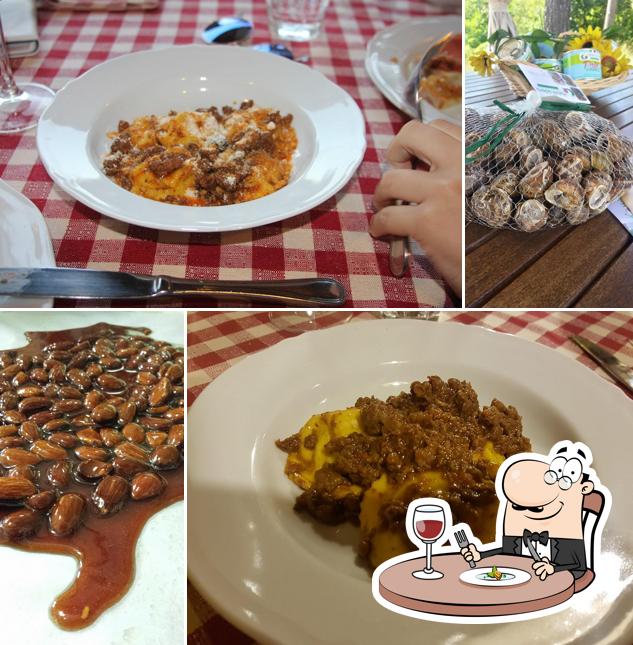 Platti al Locanda del Gallo