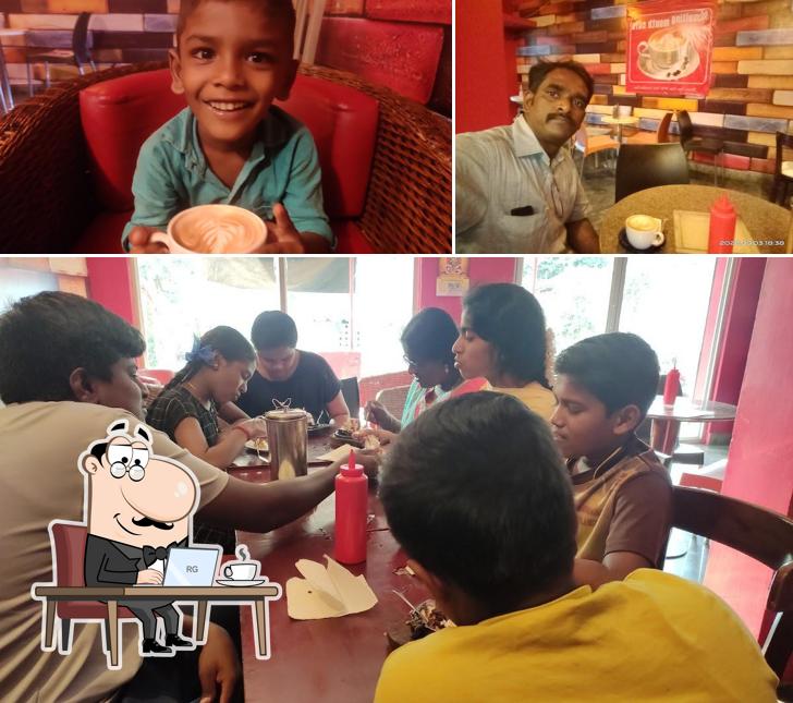 Check out how Melting Mouth cafe looks inside