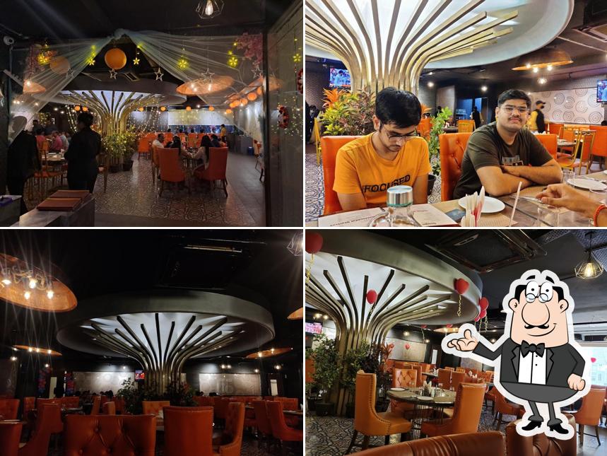 The interior of Mumbai Masalaa - Narayanguda