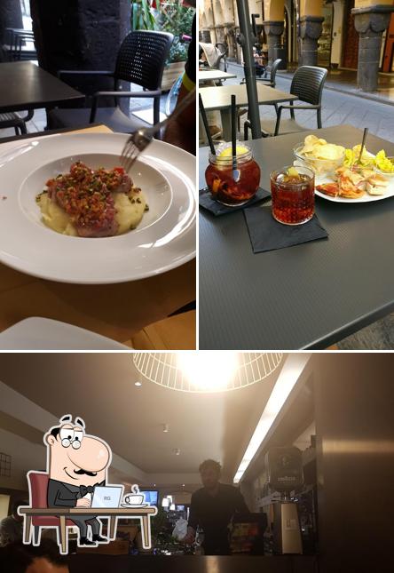 Gli interni di Bar e Cucina Storico Chiavari