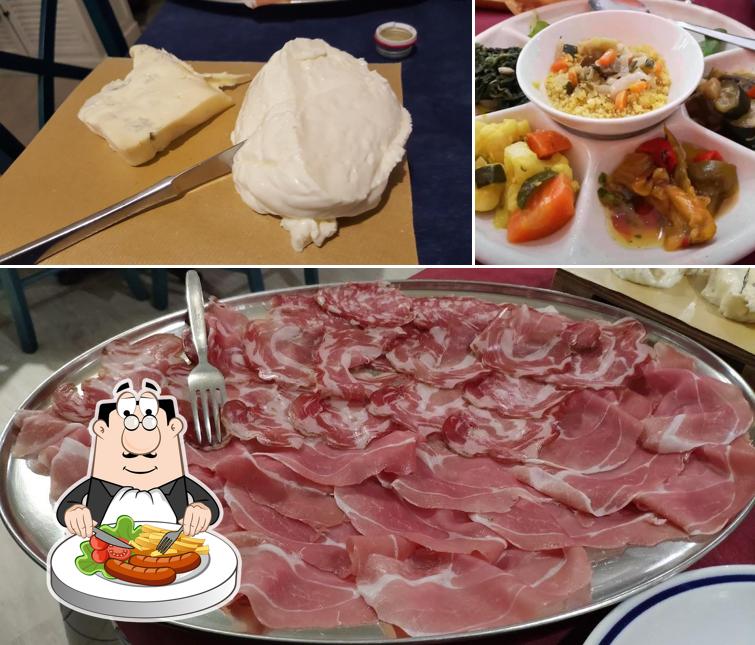 Prosciutto crudo al Panigacceria Il Testo Bianco