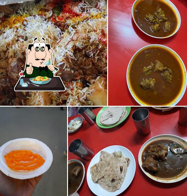 Food at Aslam Biryani halal food