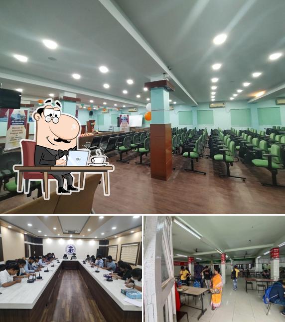 JISCE Canteen is distinguished by interior and food