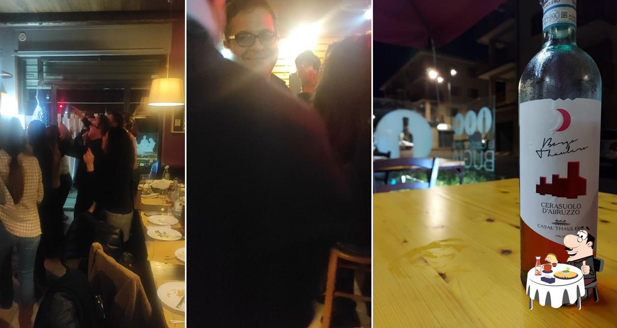 Piatto di formaggi al La Cantina della Bugia