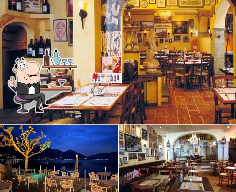 Dai un'occhiata agli interni di Osteria Nostrana