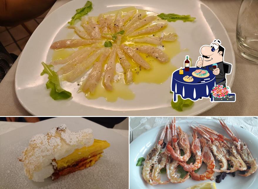 Sashimi al Ristorante Cacciatori